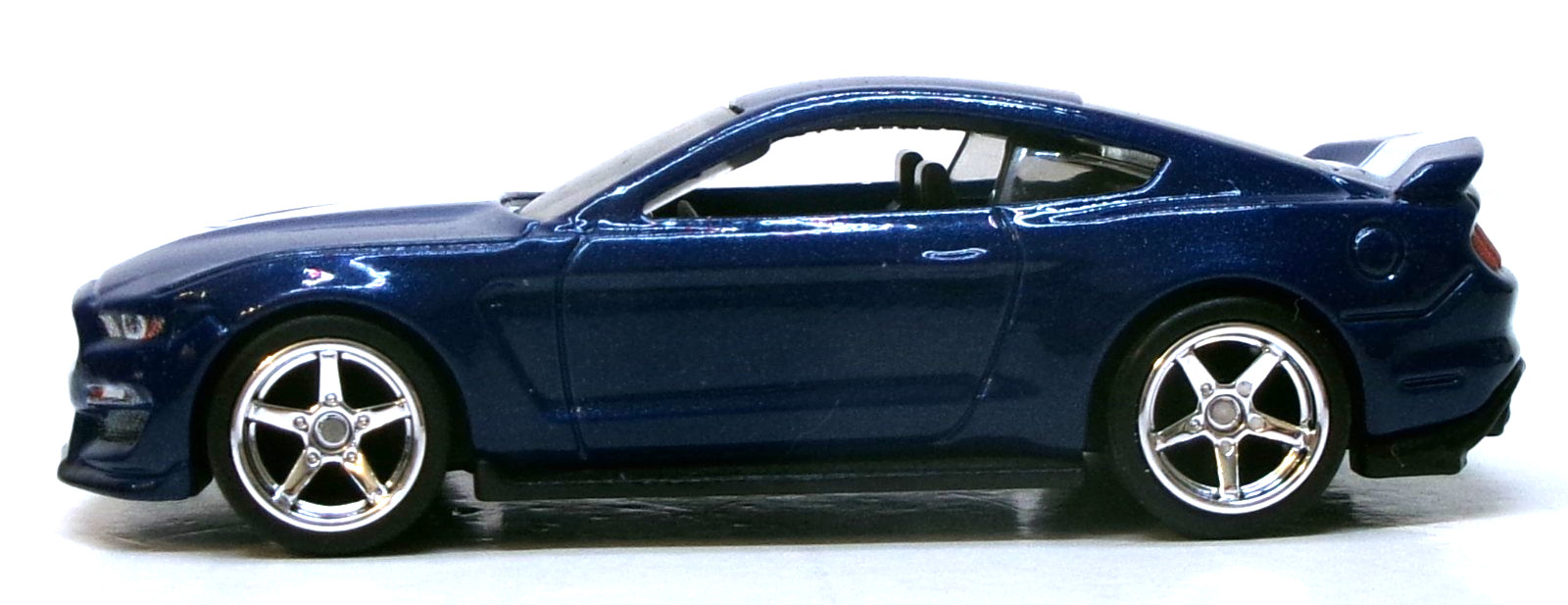LOOSE 2023 HOT WHEELS PREMIUM DARK BLUE SHELBY GT350R WHEEL SWAP REAL RIDERS