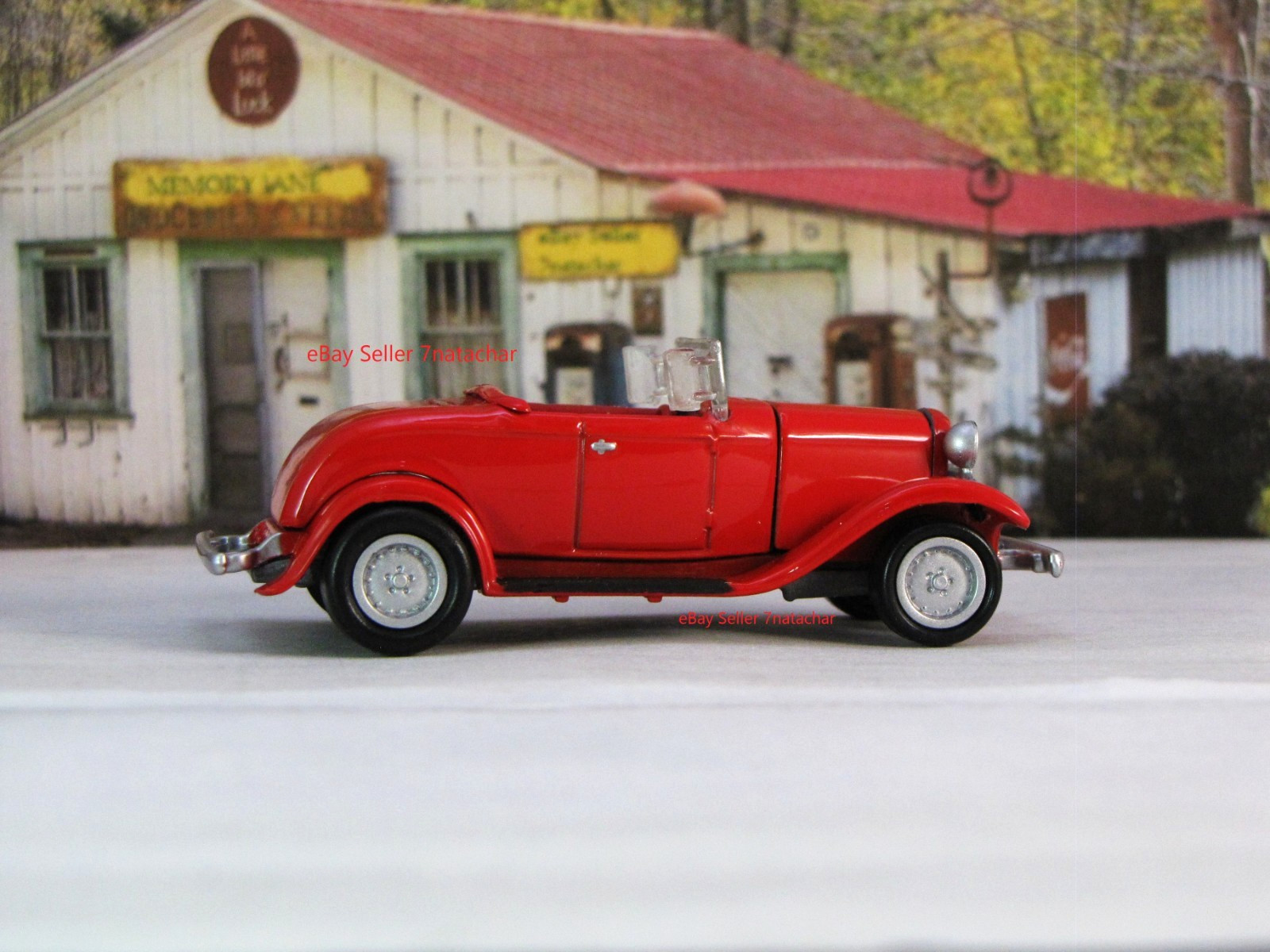 1932 Ford Roadster Flathead V8 American Classic Model Hot Rod Red