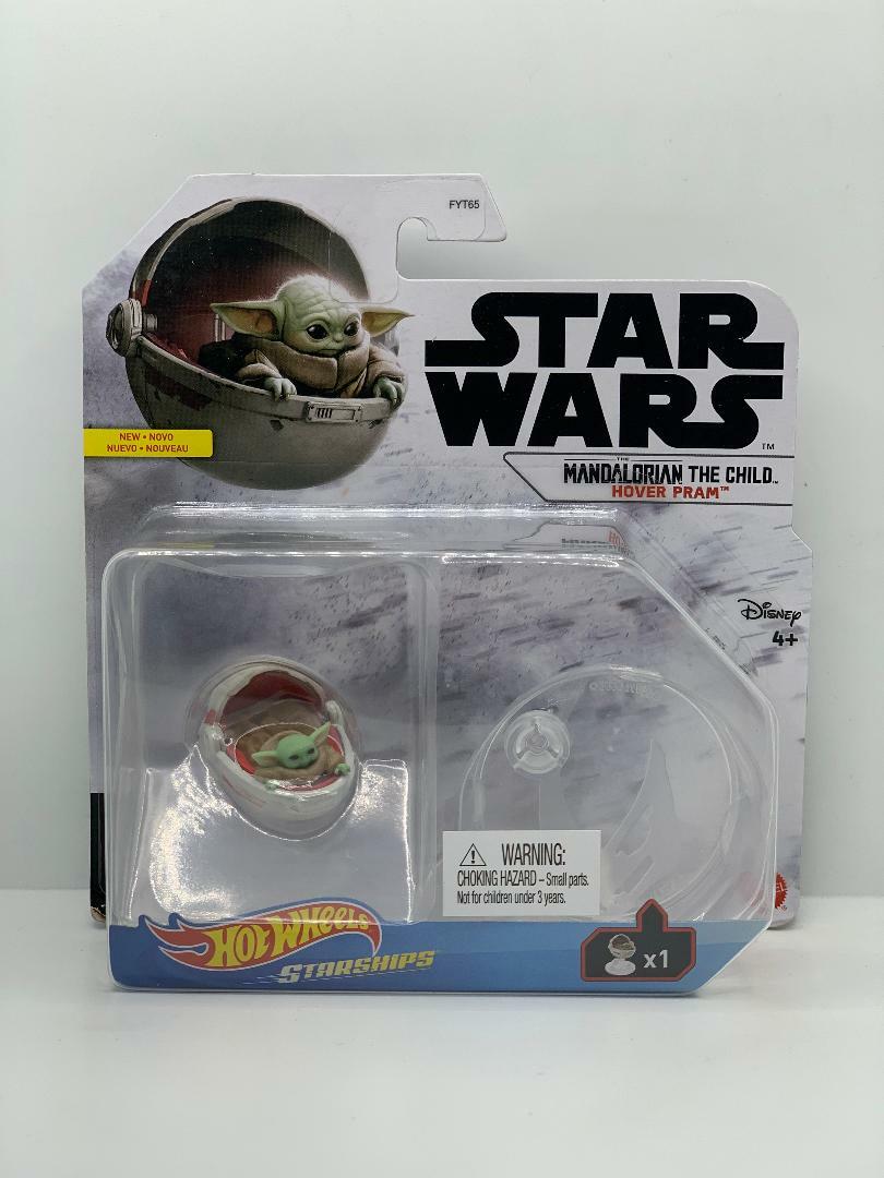 Hot Wheels Star Wars The Mandalorian The Child Hover Pram Starships Brand New