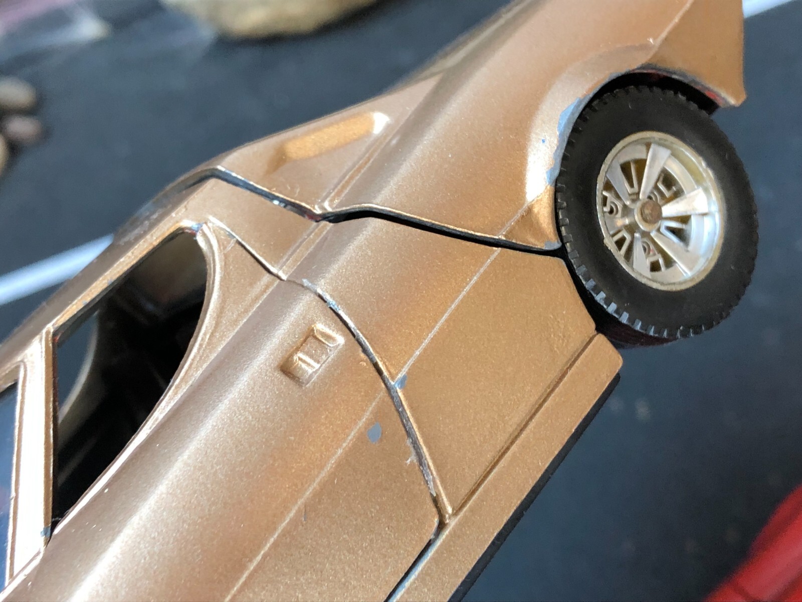 2 – Imperfect MARTOYS ITALY 1:24 Diecast RED/COPPER LANCIA STRATOS #0108 No Box