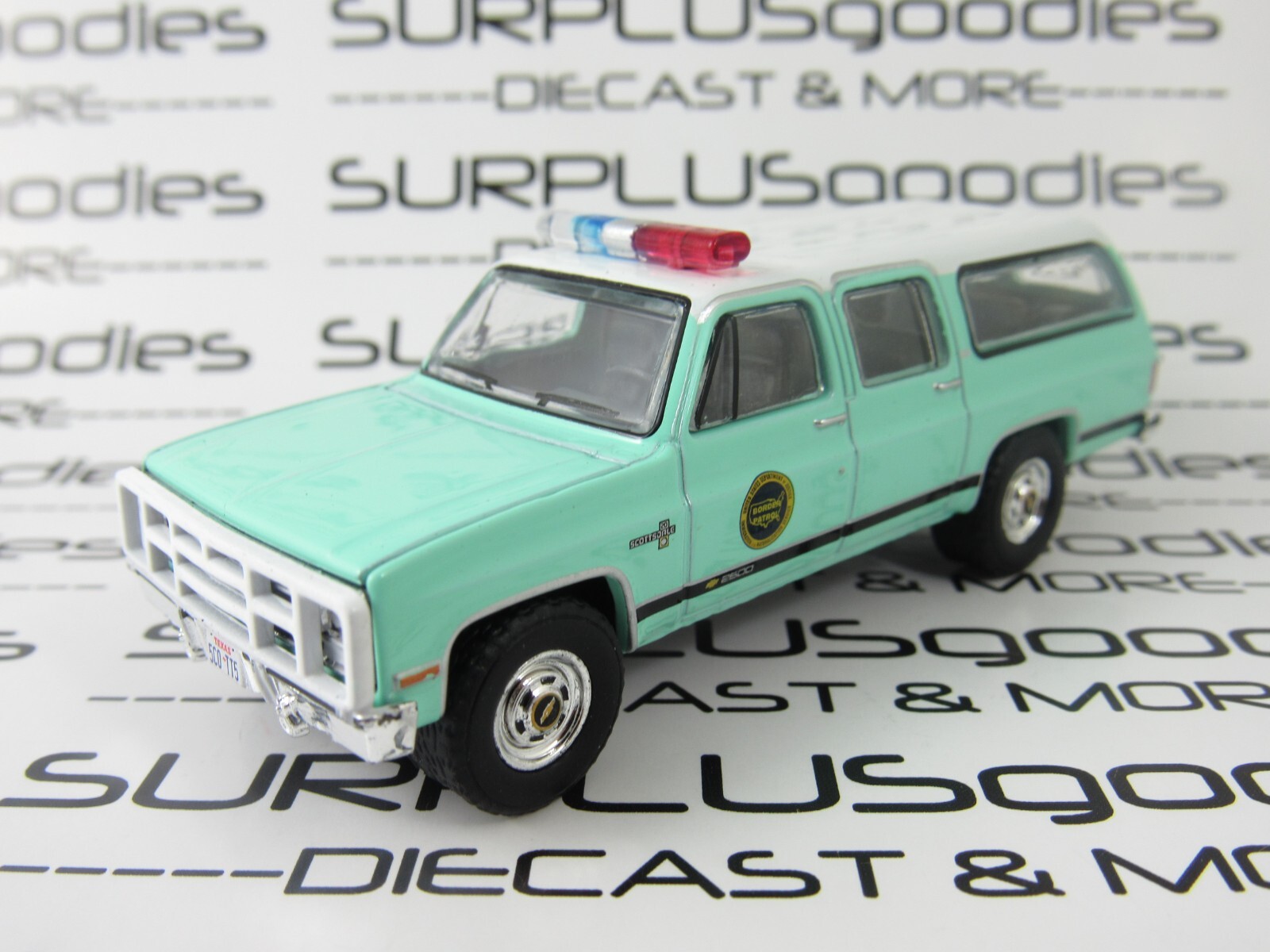 2024 Greenlight LOOSE U.S. Border Patrol 1990 CHEVROLET SUBURBAN K20 SCOTTSDALE