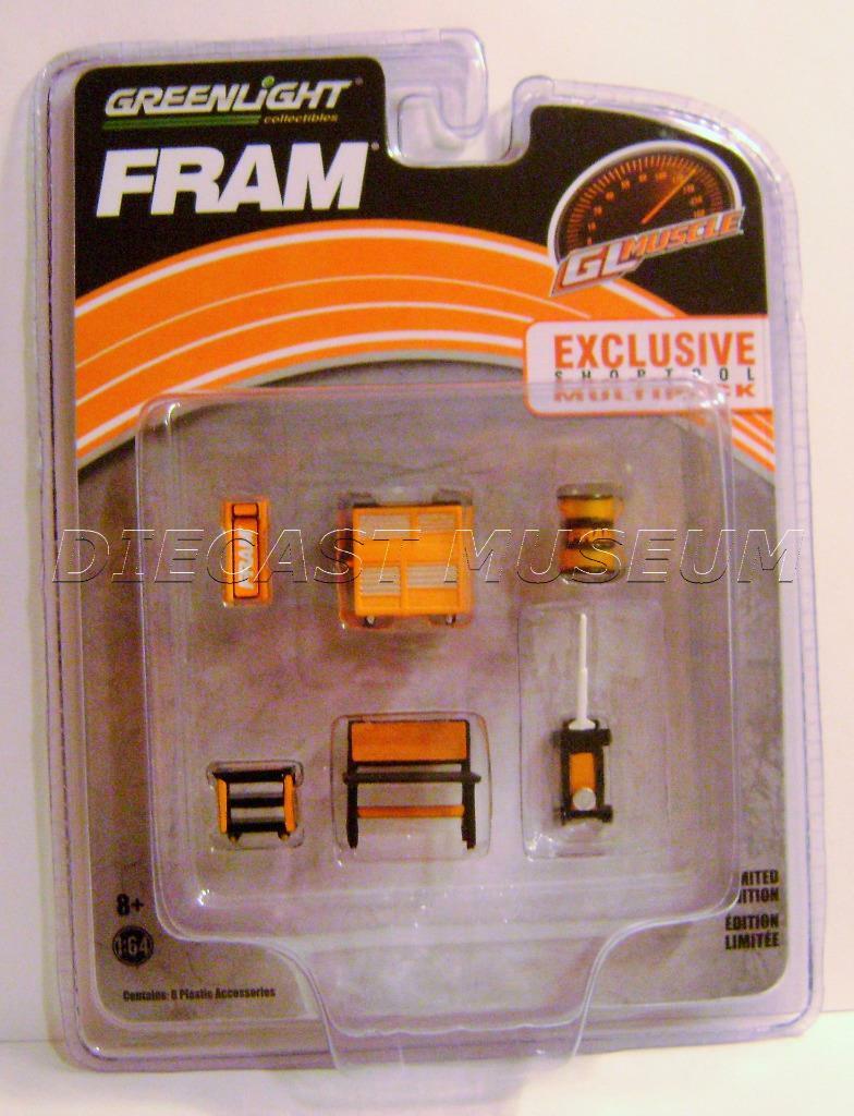 FRAM EXCLUSIVE SHOP TOOL MULTIPACK GL MUSCLE GREENLIGHT 2019