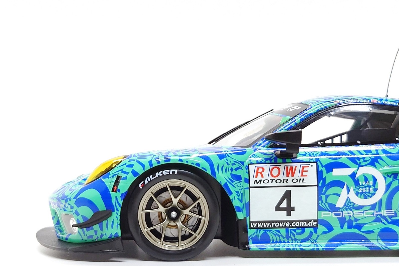 ixo 1:18 Porsche 911 GT3 R #4 Falken Motorsports – VLN 7 Nurburgring 2018
