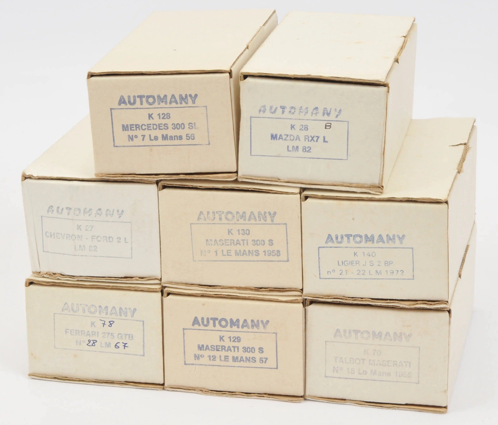 X1 Automany 1/43 Car Resin Kit – Professionally Pre-Painted, No Decals