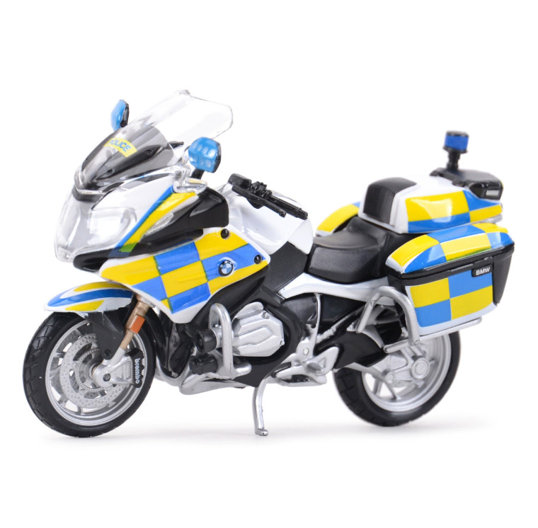 BMW R 1200 RT “United Kingdom POLICE” 1/18 Regular Ver MAISTO Diecast Model Car
