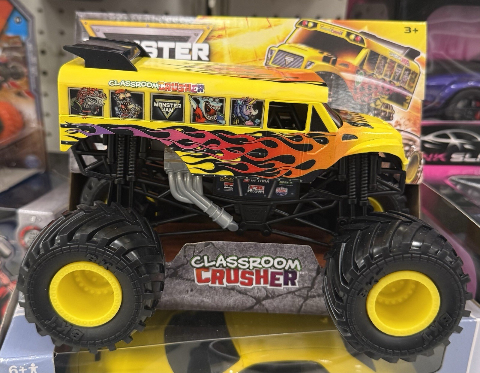 Monster Jam Series 28 Classroom Crusher Die Cast Monster Truck 1:24 Scale