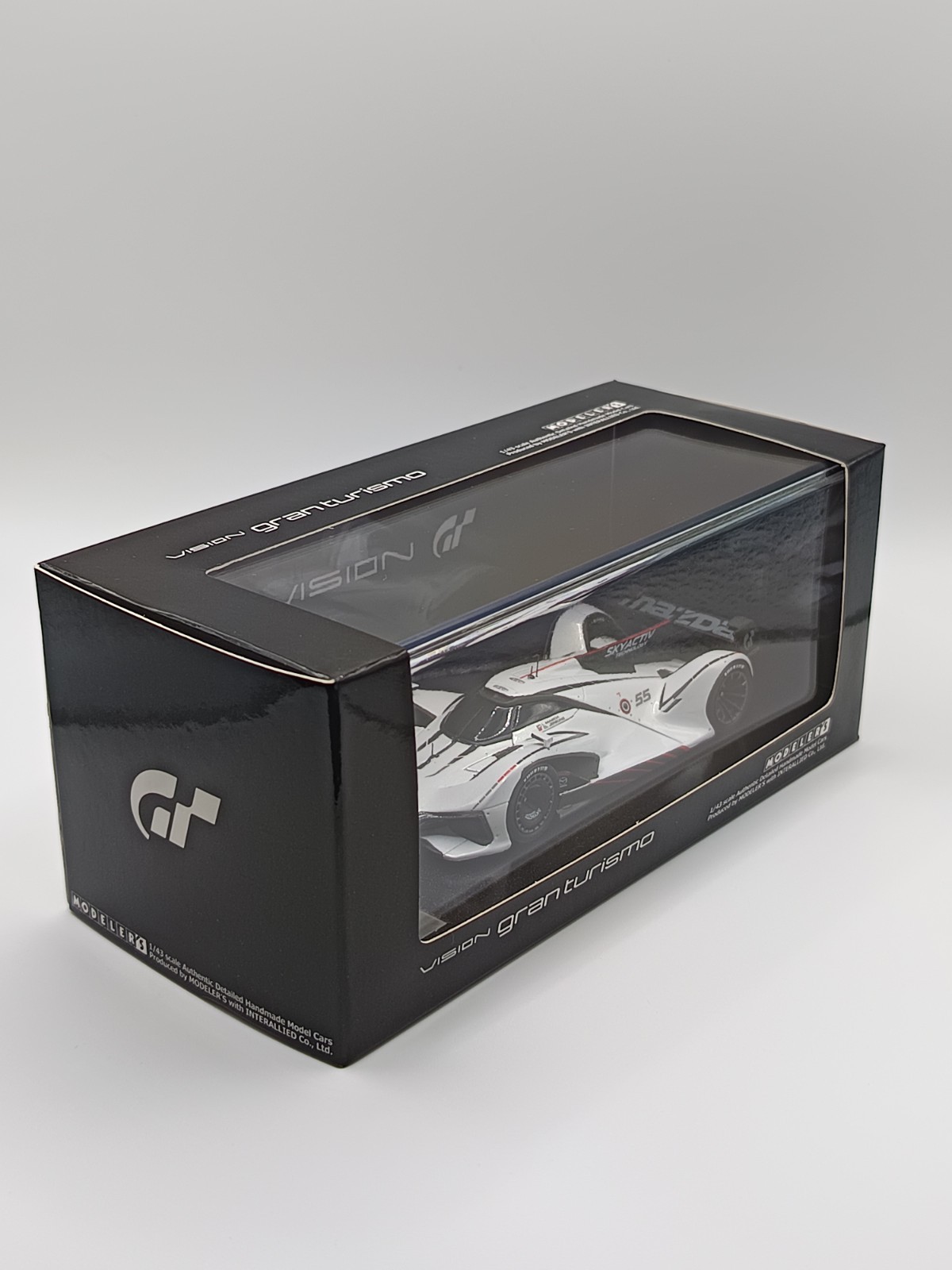 Modellers 1/43 Mazda LM55 Vision Gran Turismo – Atmospheric White MD43005 Rare!!