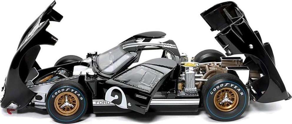 1966 Ford GT40 Mk II #2 Le Mans Winner in 1:18 Scale by Shelby Collectibles