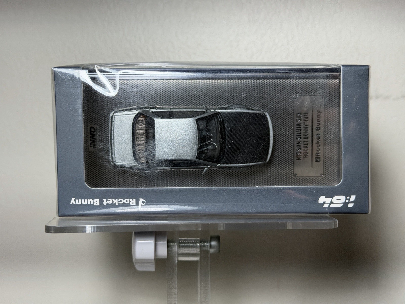 Inno64 Nissan Silvia S13 V1 Pandem Rocket Bunny Silver New Sealed IN64-S13V1-SIL
