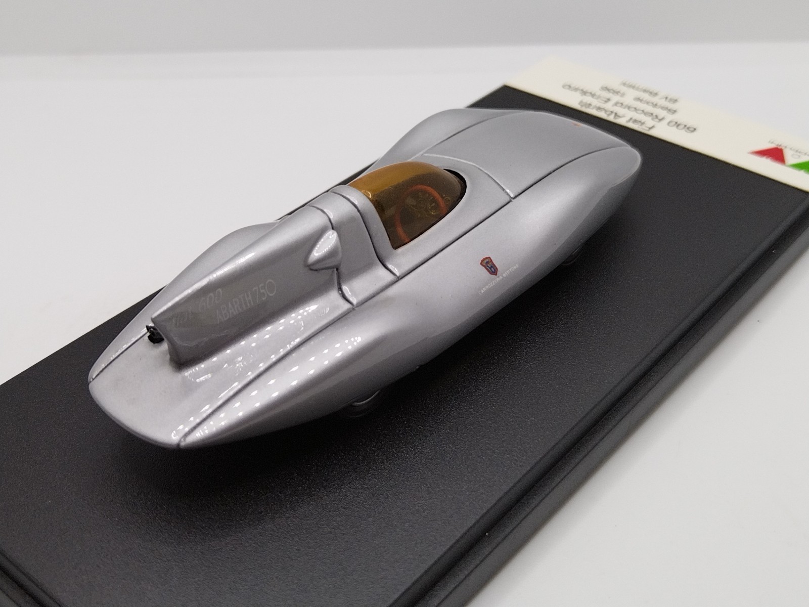 YoW Modellini 1/43 Built Fiat Abarth 600 Record Enduro Bertone 1956. Wow Rare!