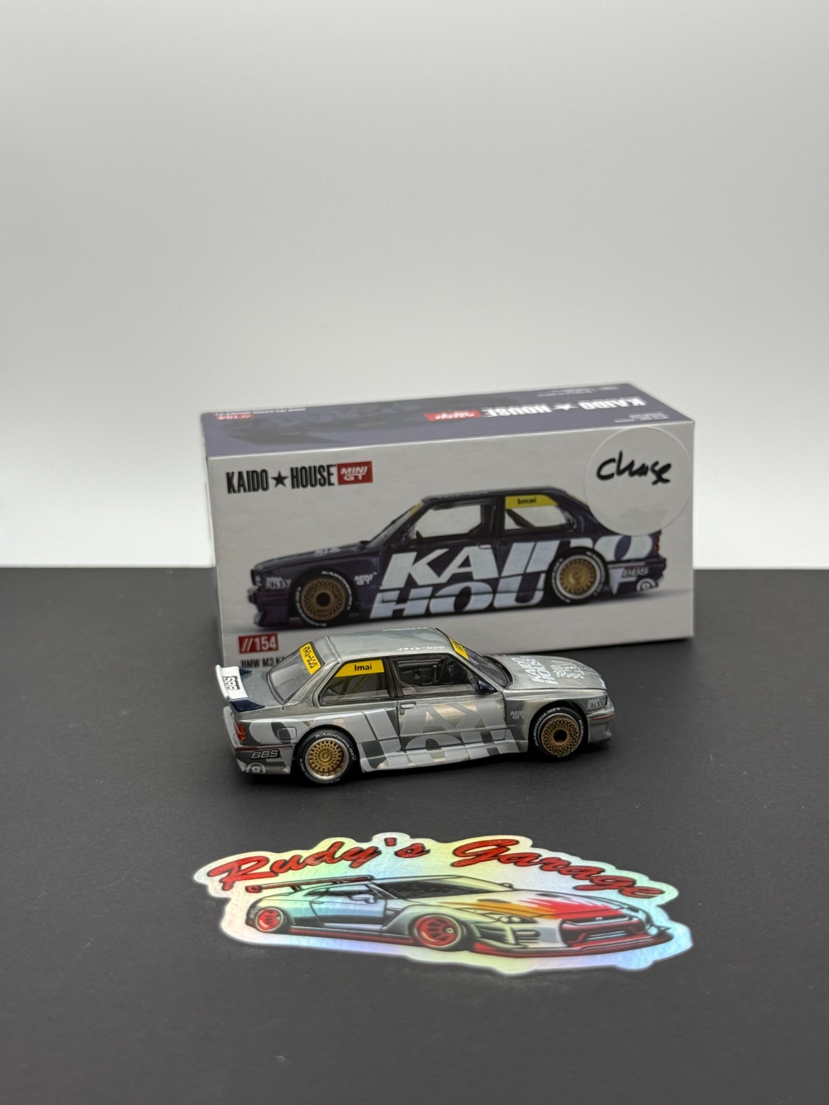 Kaido House BMW E30 M3 Kaido Works V1 Dark Grey CHASE #154 154 KHMG154