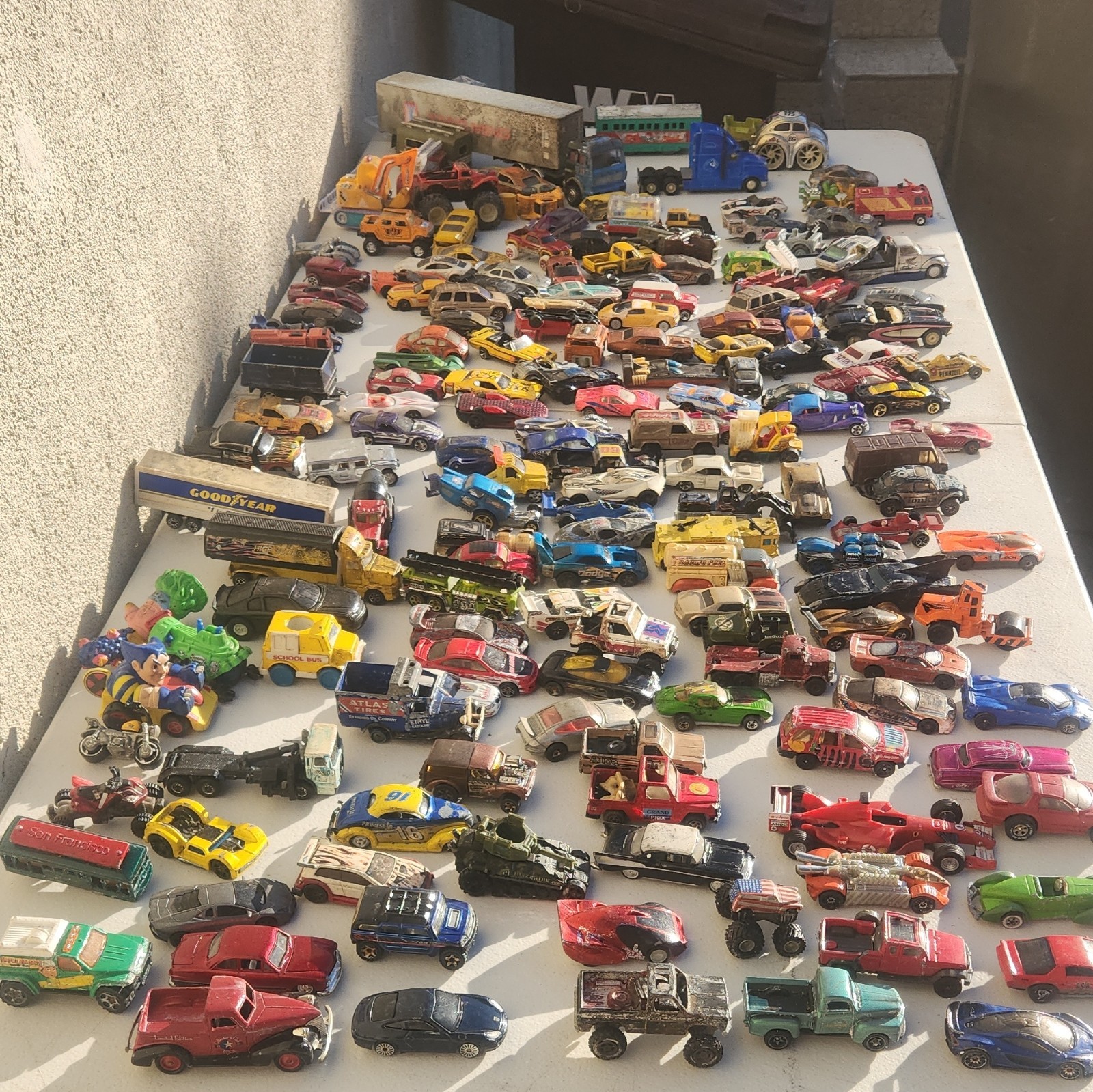 Mixed Vintage Modern 1:64 Junkyard Diecast of 18 lbs (Box A)