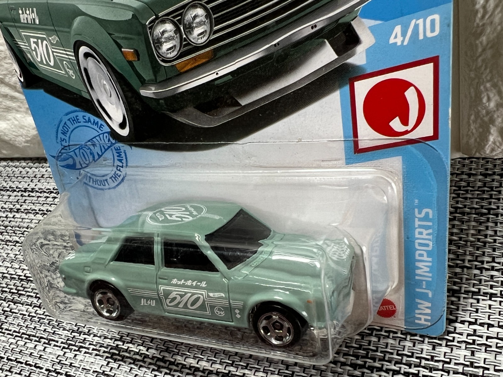 Hot Wheels HW J-Imports 4/10 ’71 Datsun 510 162/250 Green