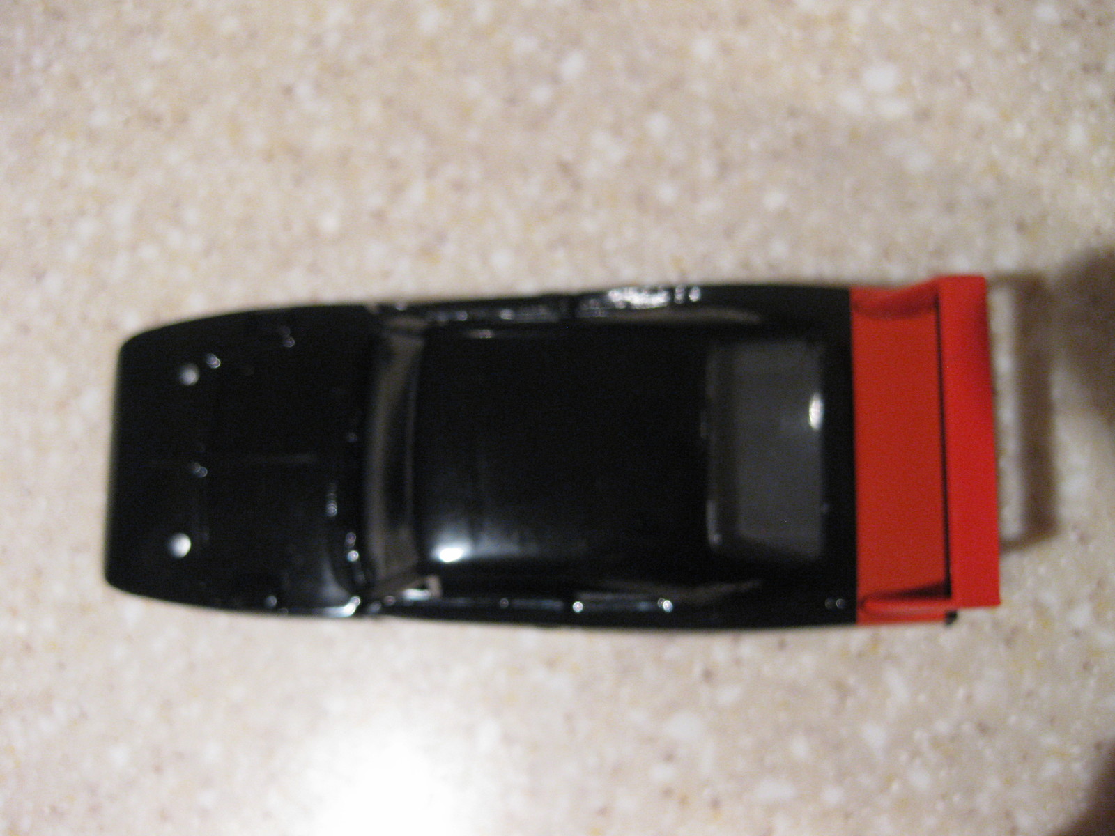 1969 DODGE CHARGER DAYTONA 1:32 DIECAST OPENING DOORS PULLBACK ACTION BLACK