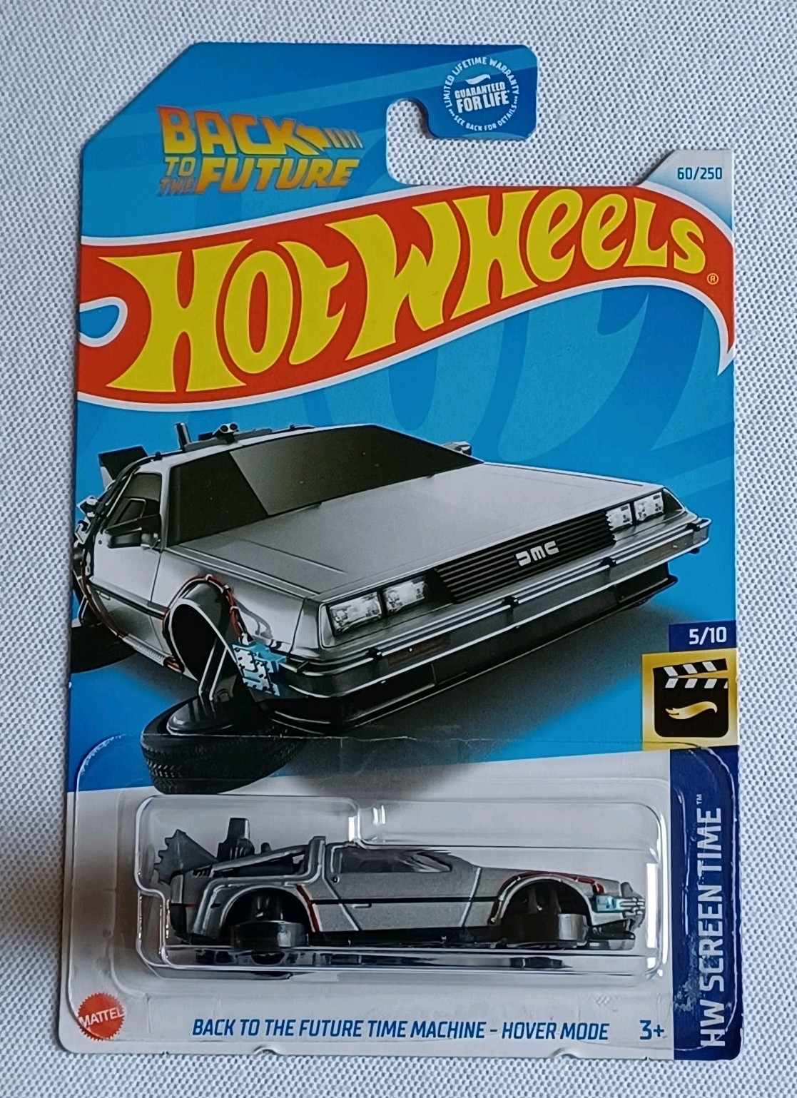 HOT WHEELS *BACK TO THE FUTURE* *TIME MACHINE* & *TIME MACHINE HOVER MODE* RARE