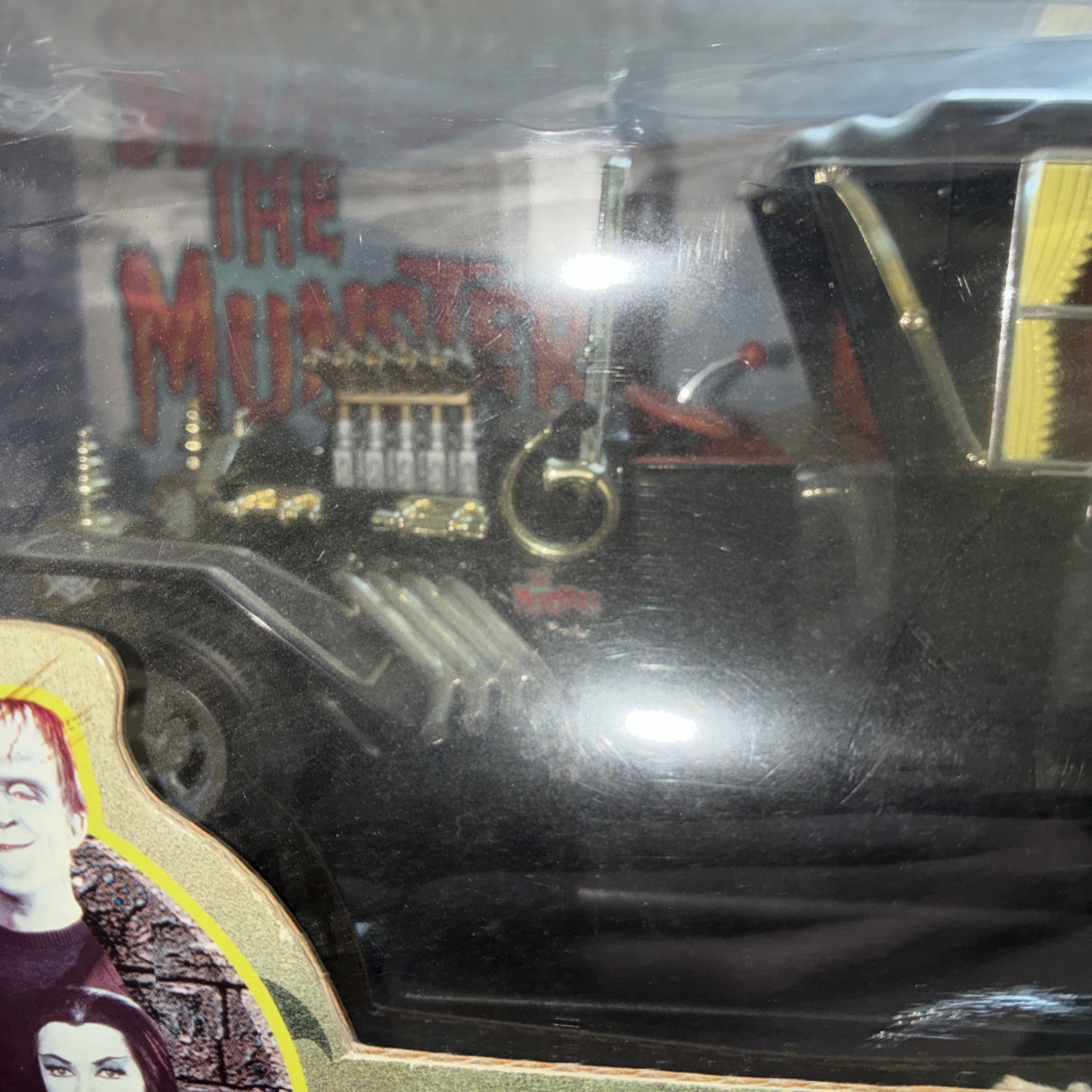 2002 ERTL American Muscle The Munsters Koach Car 1/18 Diecast Rough Box