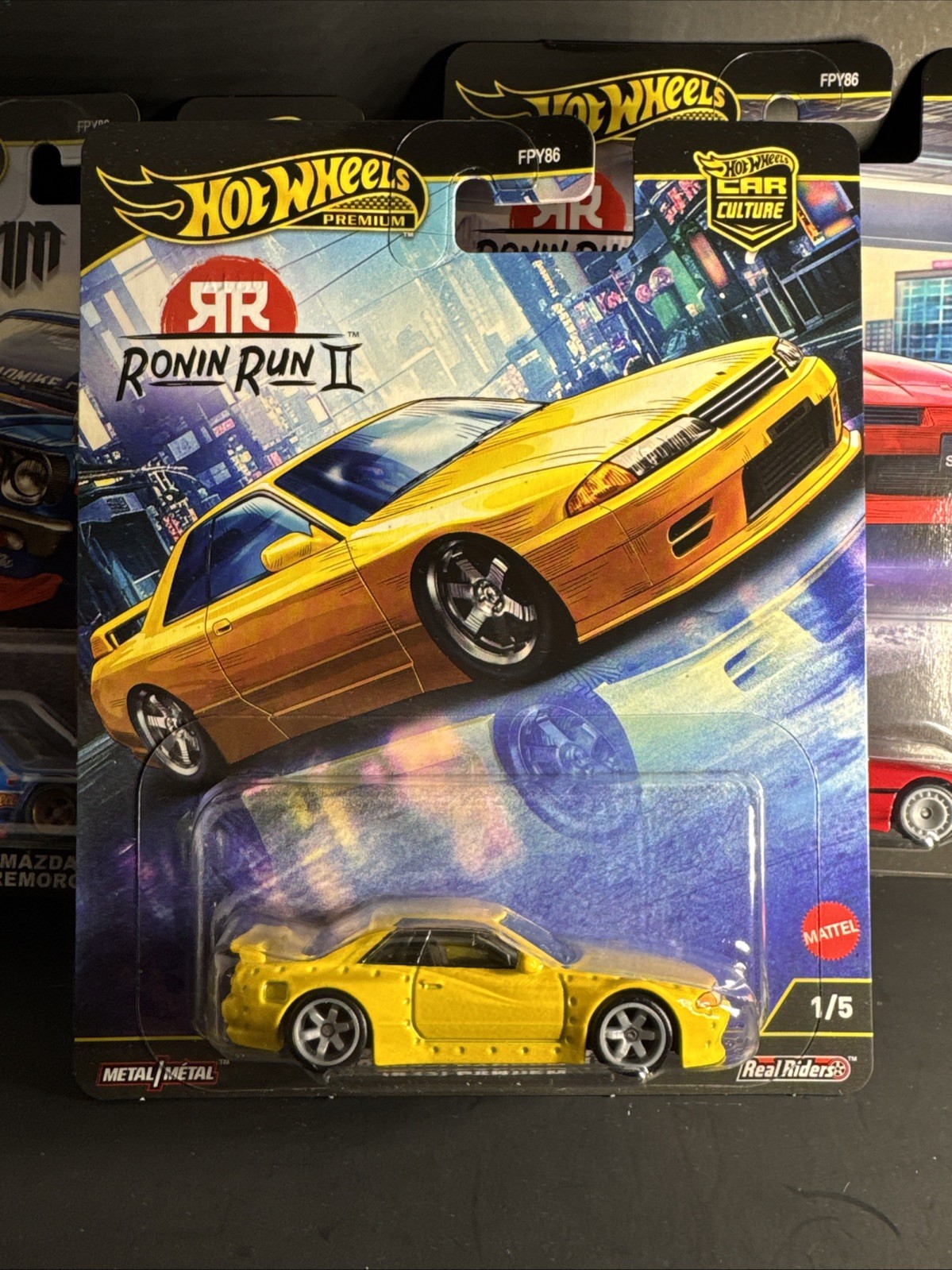 Hot Wheels 2025 Car Culture M Case Ronin Run II Set of 5 Cars FPY86-961M In Hand