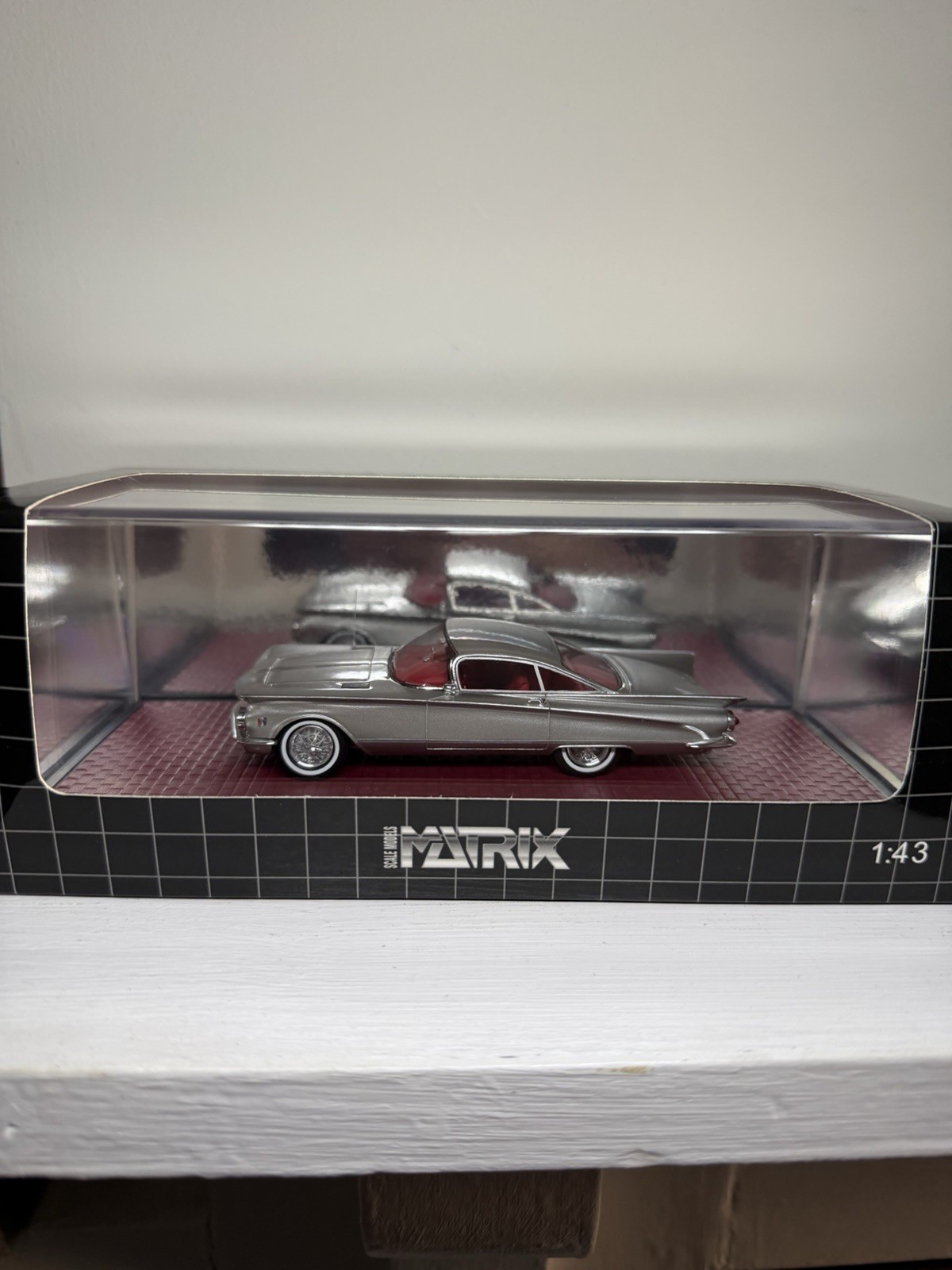 Matrix Scale Models 1:43 1959 Buick Skylark III XP-75 Pininfarina Concept Silver