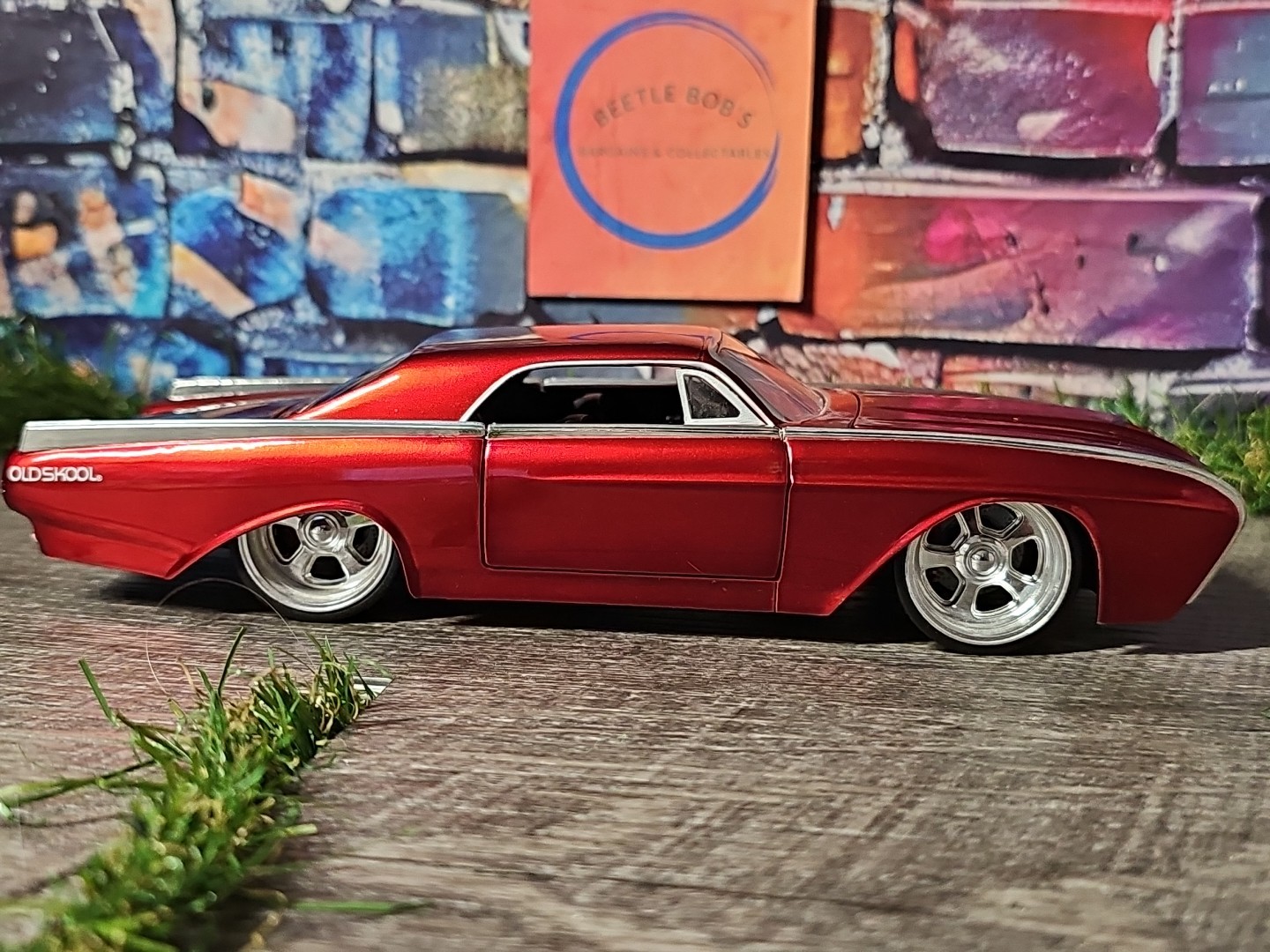Vntg 2005 Jada Dub City Oldskool Rick Dore 1963 Ford Thunderbird 1:24 NO BOX