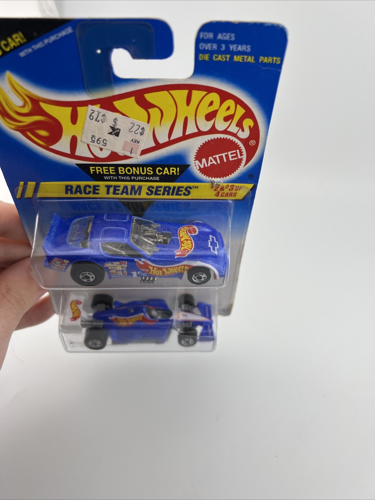 Hot Wheels Race Team Series #2 Hot Wheels 500 & #3 SIDE-SPLITTER 2 Pack SEALED