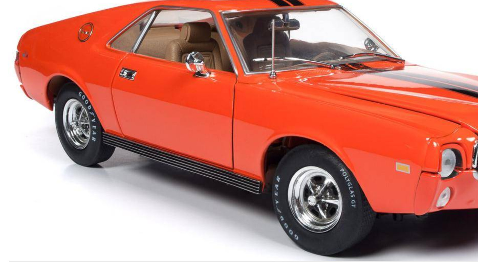 AMC1 18Classic12Javelin Muscle Car24Custom Hot Rod Race 1968Carousel ORANGE1967