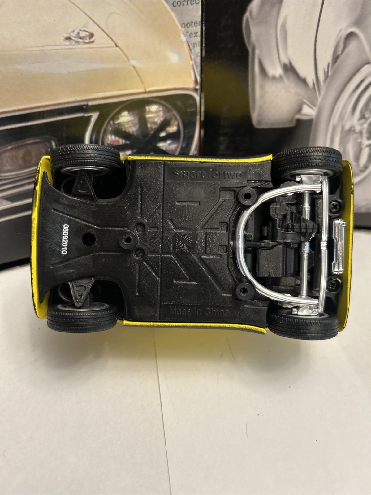 1:24 Ray Toys Smart Car Diecast Yellow
