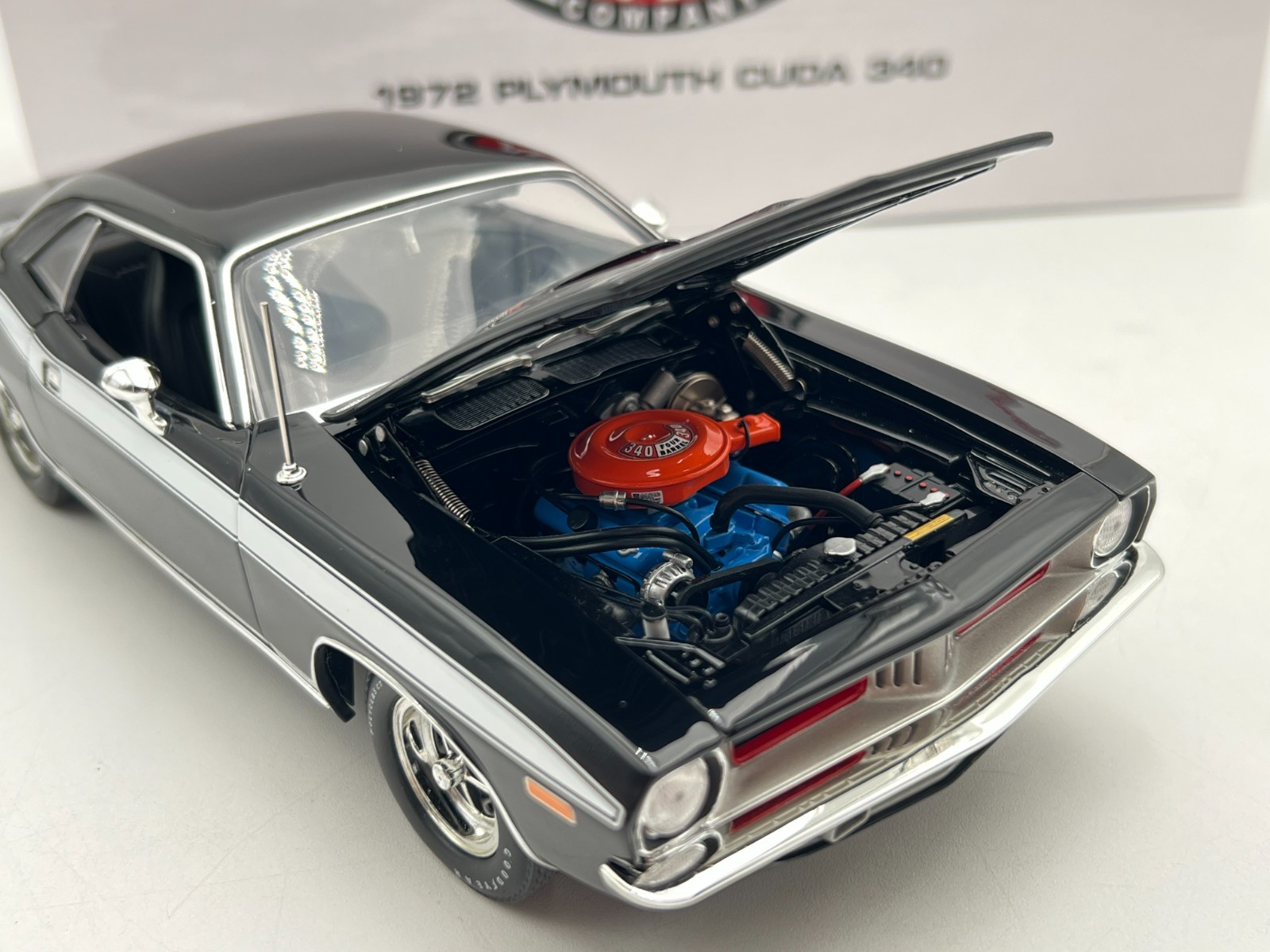 ACME EXCLUSIVE – 1:18 SCALE – 1972 Plymouth ‘Cuda 340 *SPARE MODEL* – A1806137HT