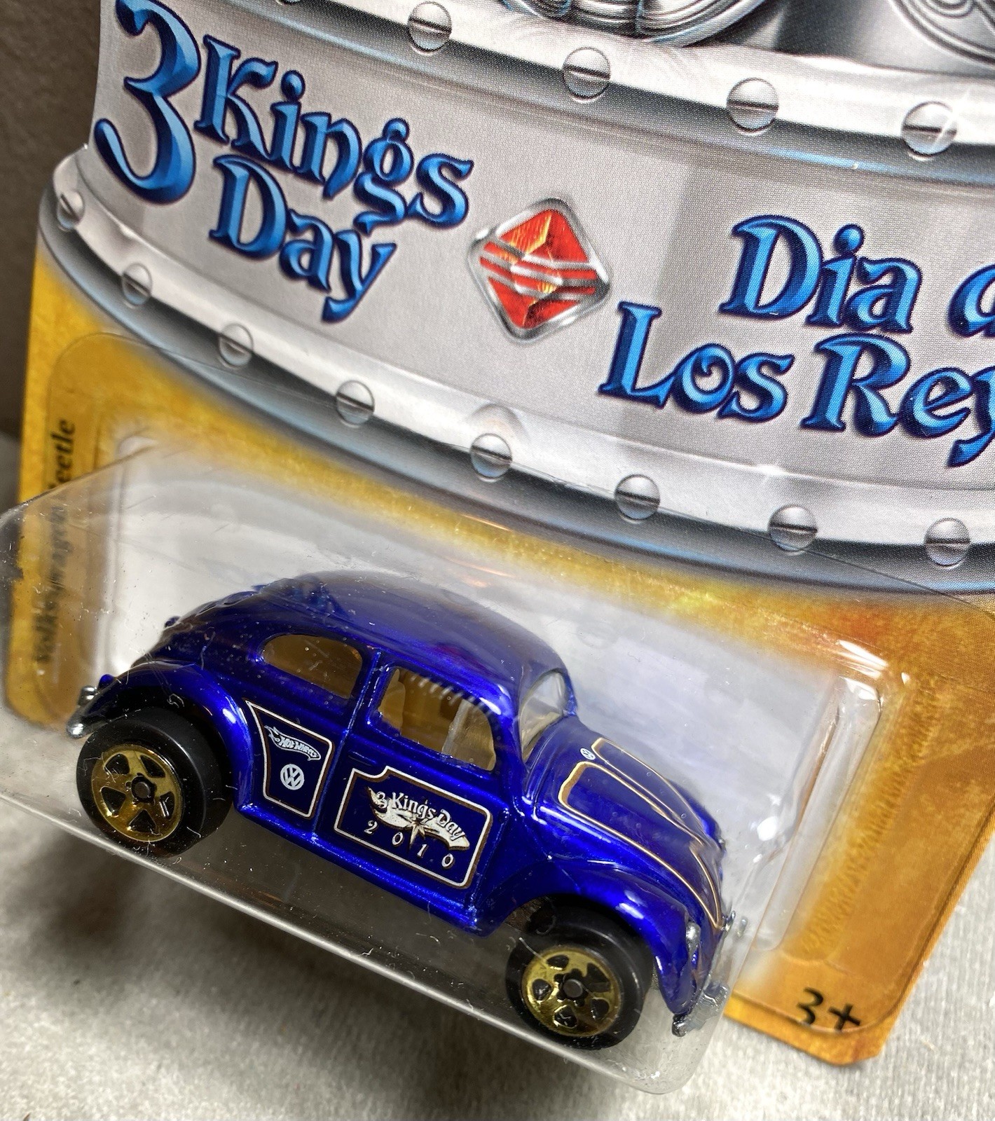 2009 Hot Wheels 3 Kings Day VW Volkswagen Beetle Bug #R7880