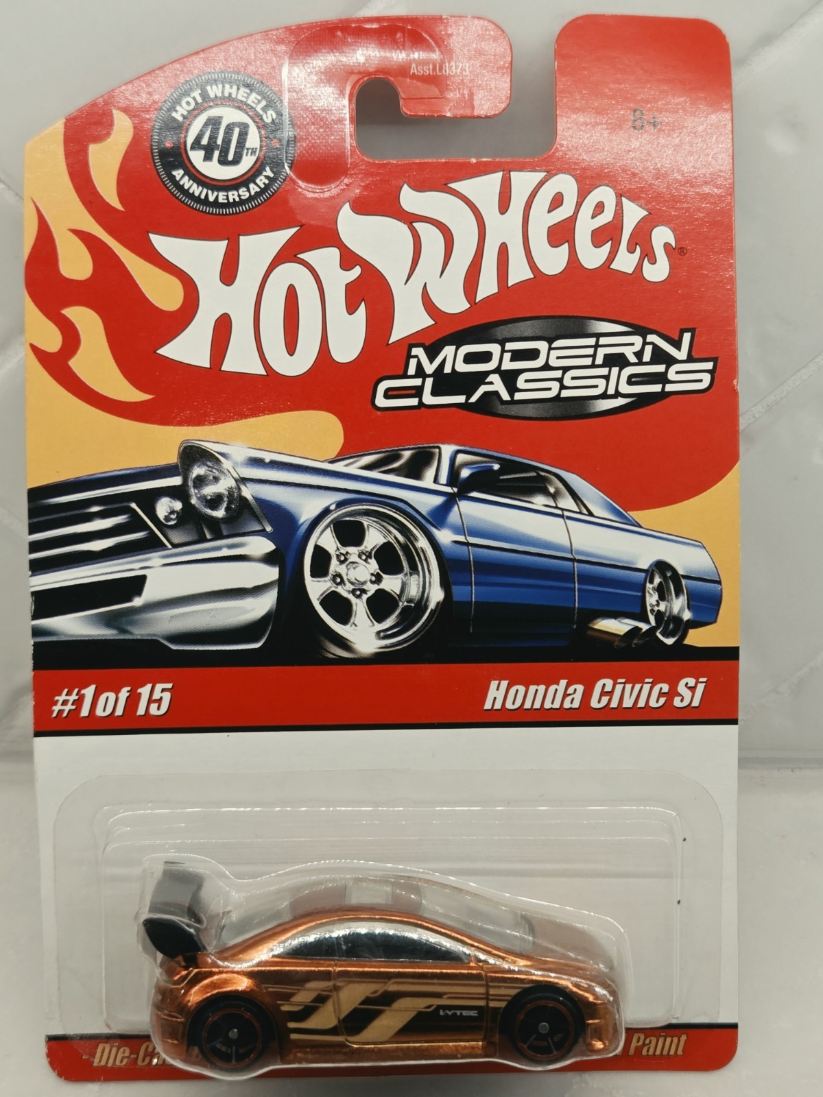 Hot Wheels Modern Classics Honda Civic Si Copper W/Protector VHTF