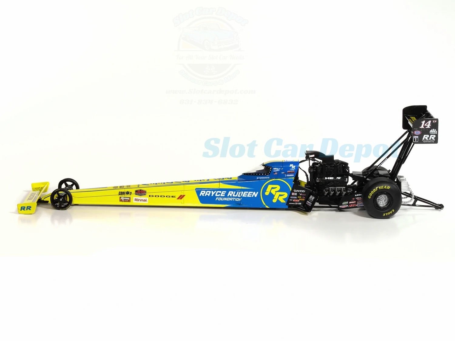 Auto World 2025 Tony Stewart Rayce Rudeen Dragster 1:24 Scale AWN052