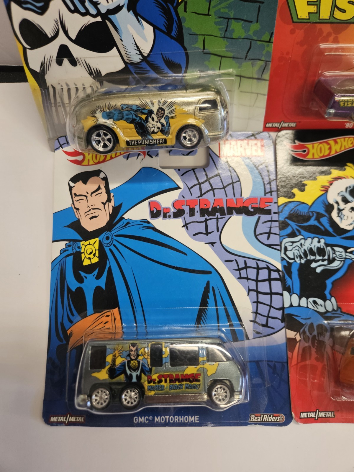 (6ct) Hot Wheels *** MARVEL COMICS *** Set !!!