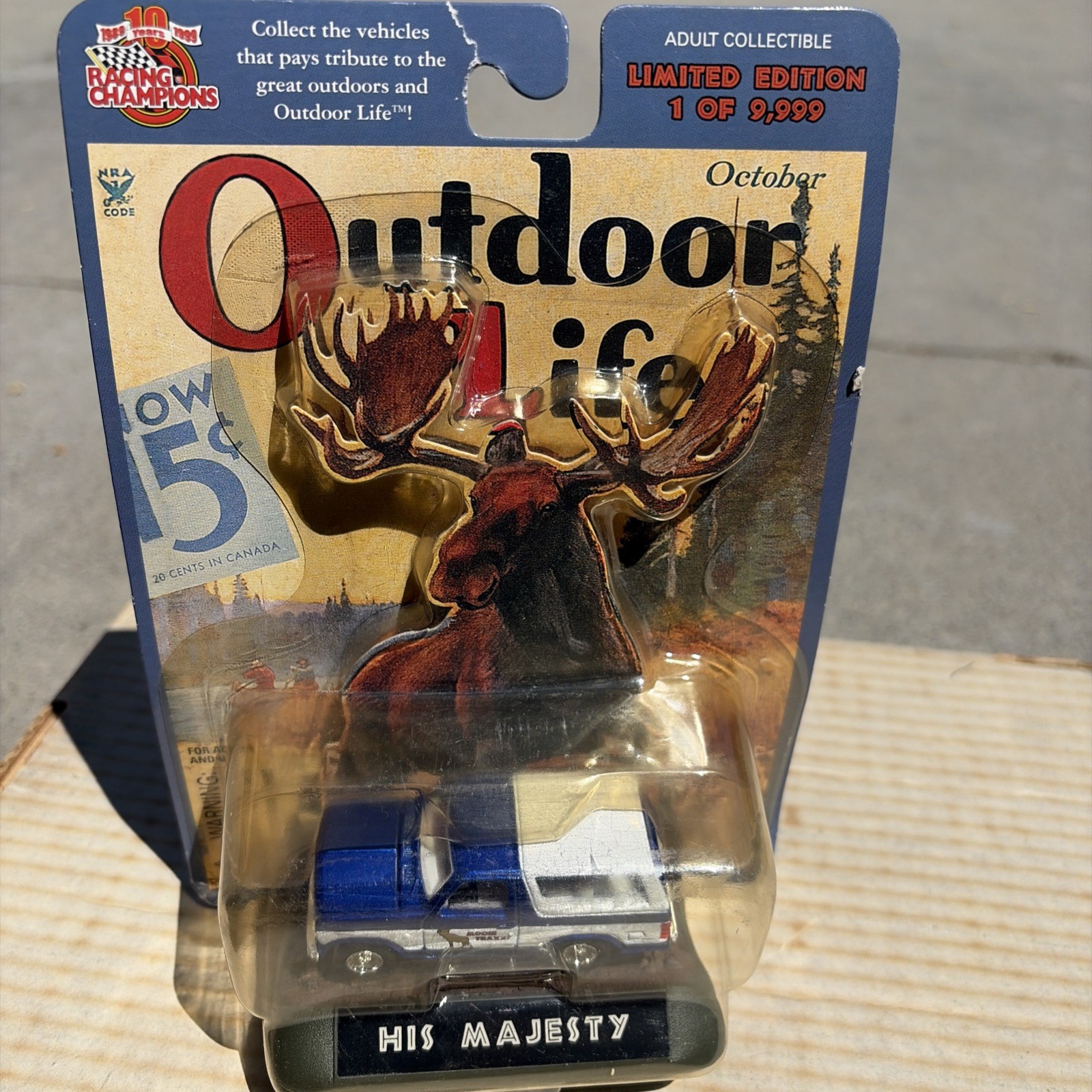 Racing Champions Outdoor Life His Majesty Moose Traxx Diecast Truck Ford Bronco