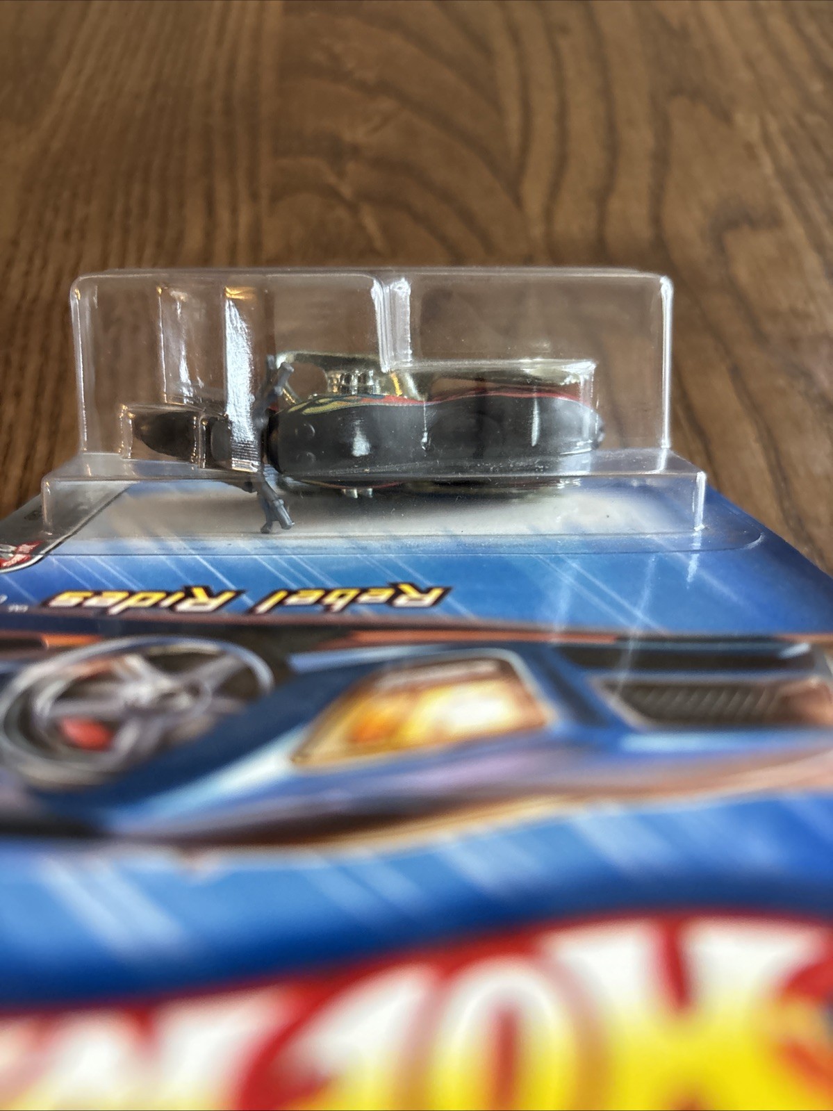 2005 Hot Wheels #79 Rebel Rides 4/5 Scorchin’ Scooter Black Variant
