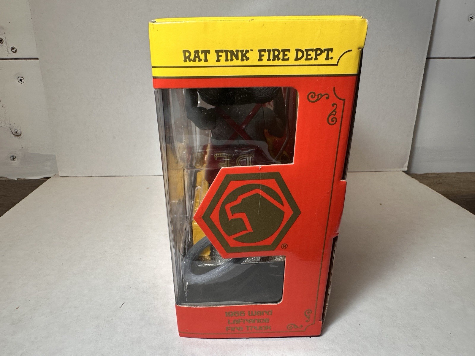 Matco Tools Rat Fink Fire Dept. 1955 Ward Lafrance Truck Ertl 10″ NEW NIB (read)