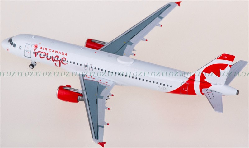 for C Model for Air Canada for Airbus A320 C-GFCH 1:400 Aircraft Pre-built Model