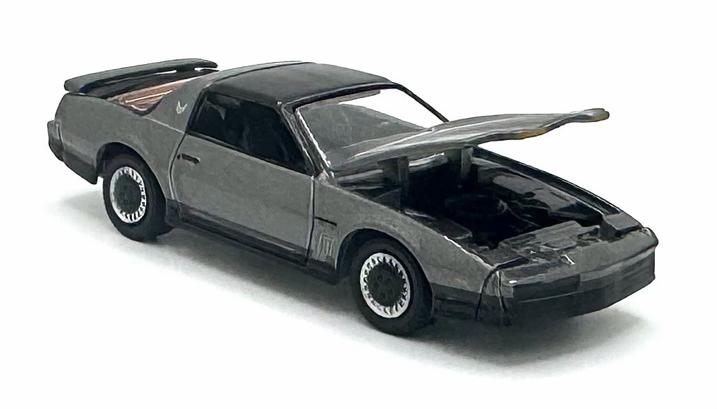 1984 Pontiac Firebird Trans Am 5.0 V8 – Dark Sand Gray – 1:64 Scale – Third Gen.