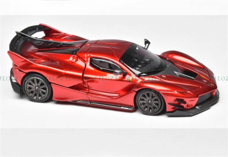 1:64 Little Toys Ferrari FXX-K EVO Supercar LTD 699PCS Metal red black wheel