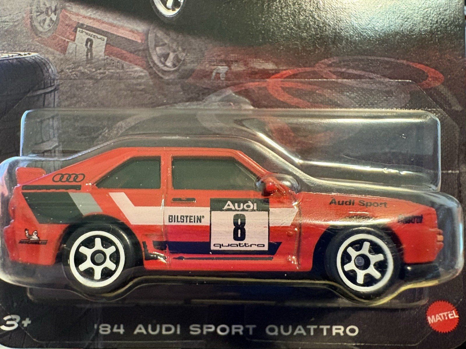 2026 Hot Wheels Silver Series Chase Audi Series ’84 Audi Sport Quattro-Metal