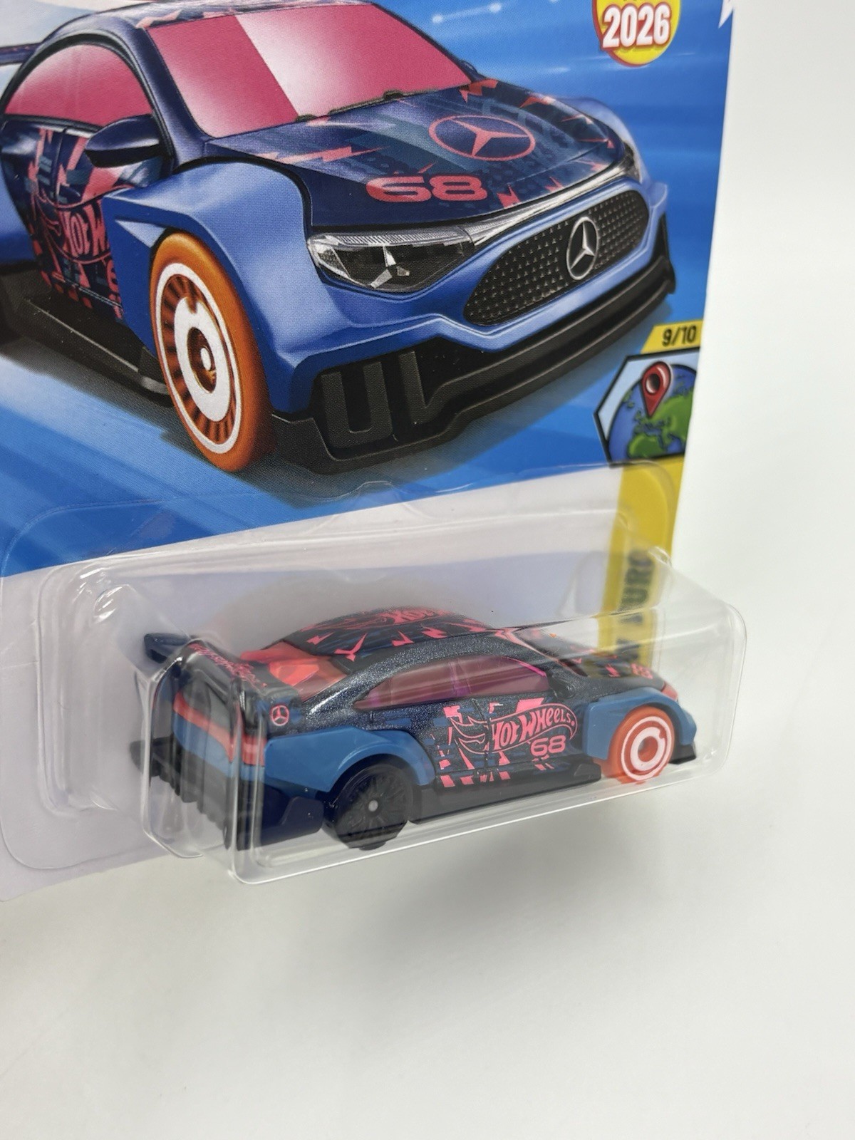 Lot of Two 2026 Hot Wheels HW Euro Series 9/10 Mercedes Benz CLA HW Lot of 2