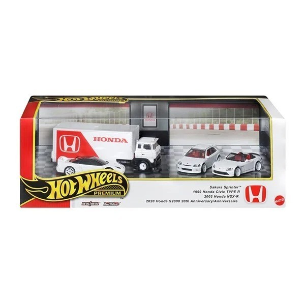 Hot Wheels Premium Diorama Collector Set Honda Type R Heritage