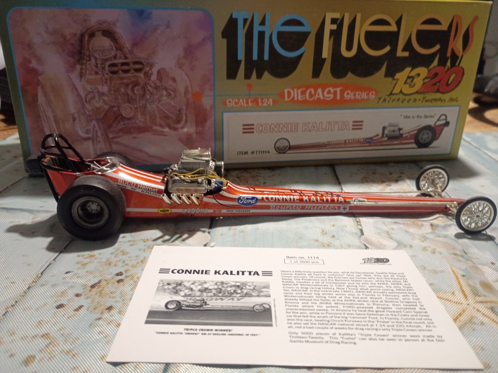 * 1320 1/24 SCALE THE FUELERS DIECAST #1 Of
