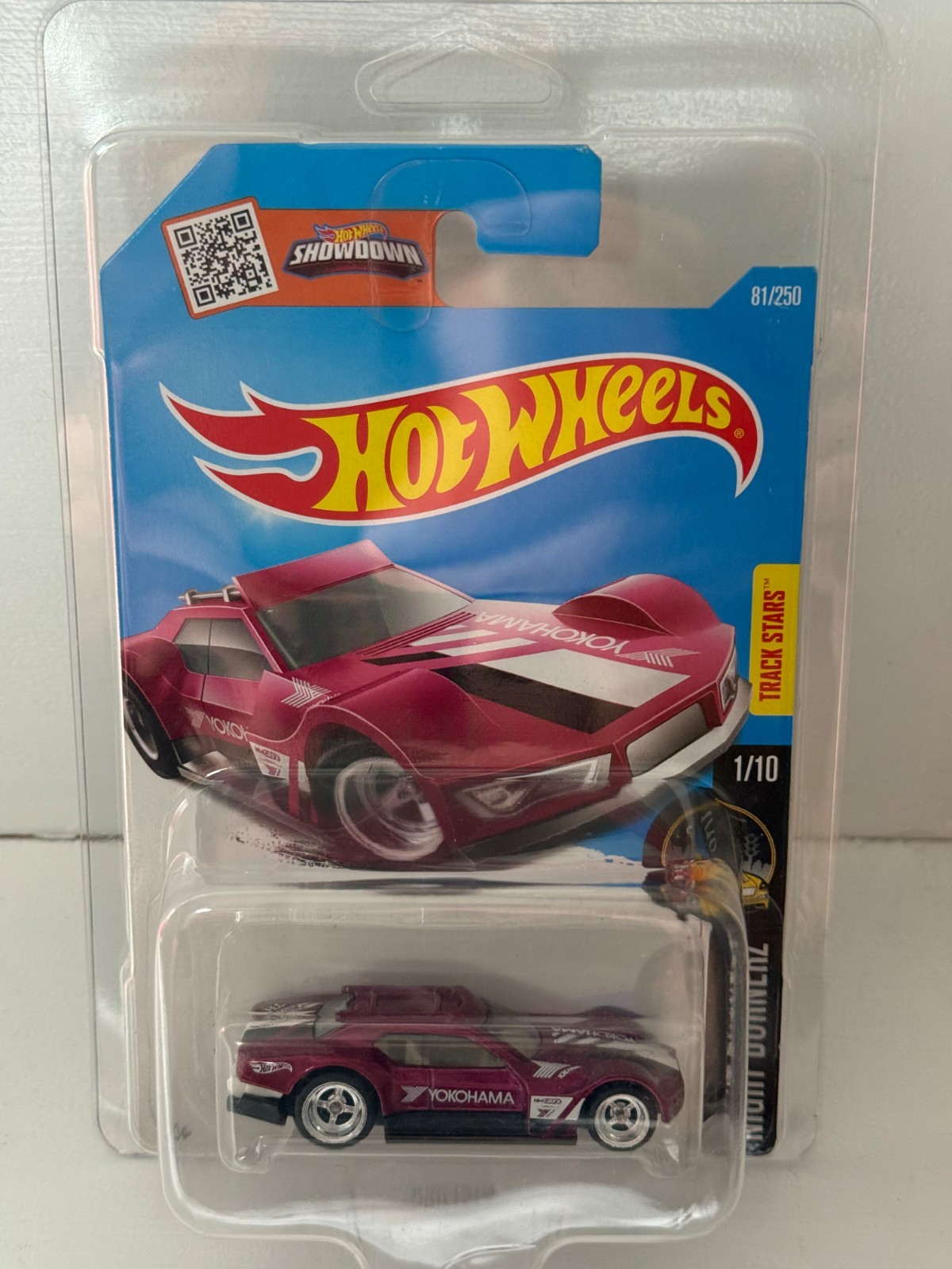 2016 HOT WHEELS SUPER TREASURE HUNT 1/10 TRACK STARS DRIFTSTA YOKOHAMA 1:64