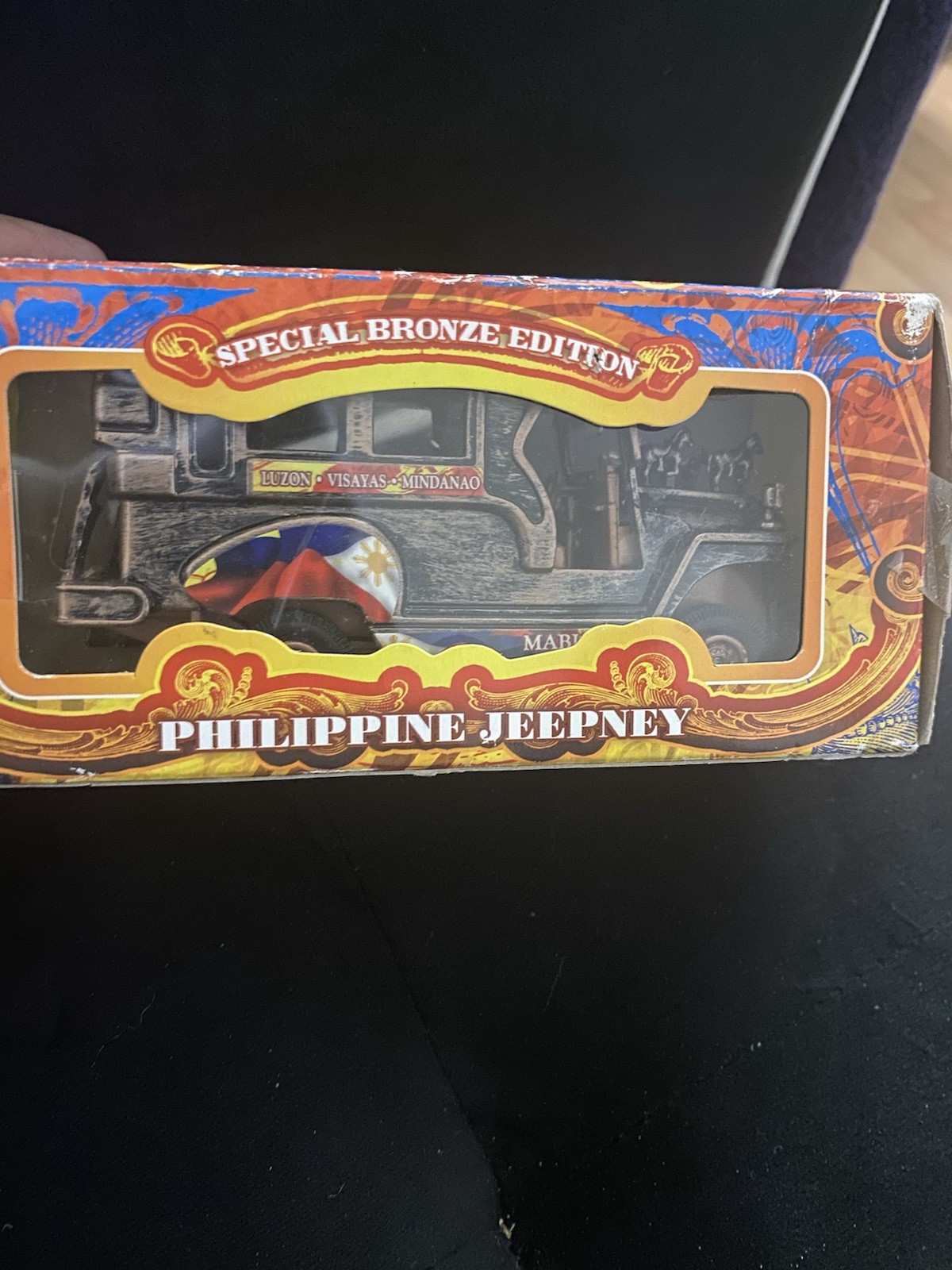 Philippine Jeepney Special Bronze Edition Jeep-Holder Die Cast J&J Pinoy Crafts