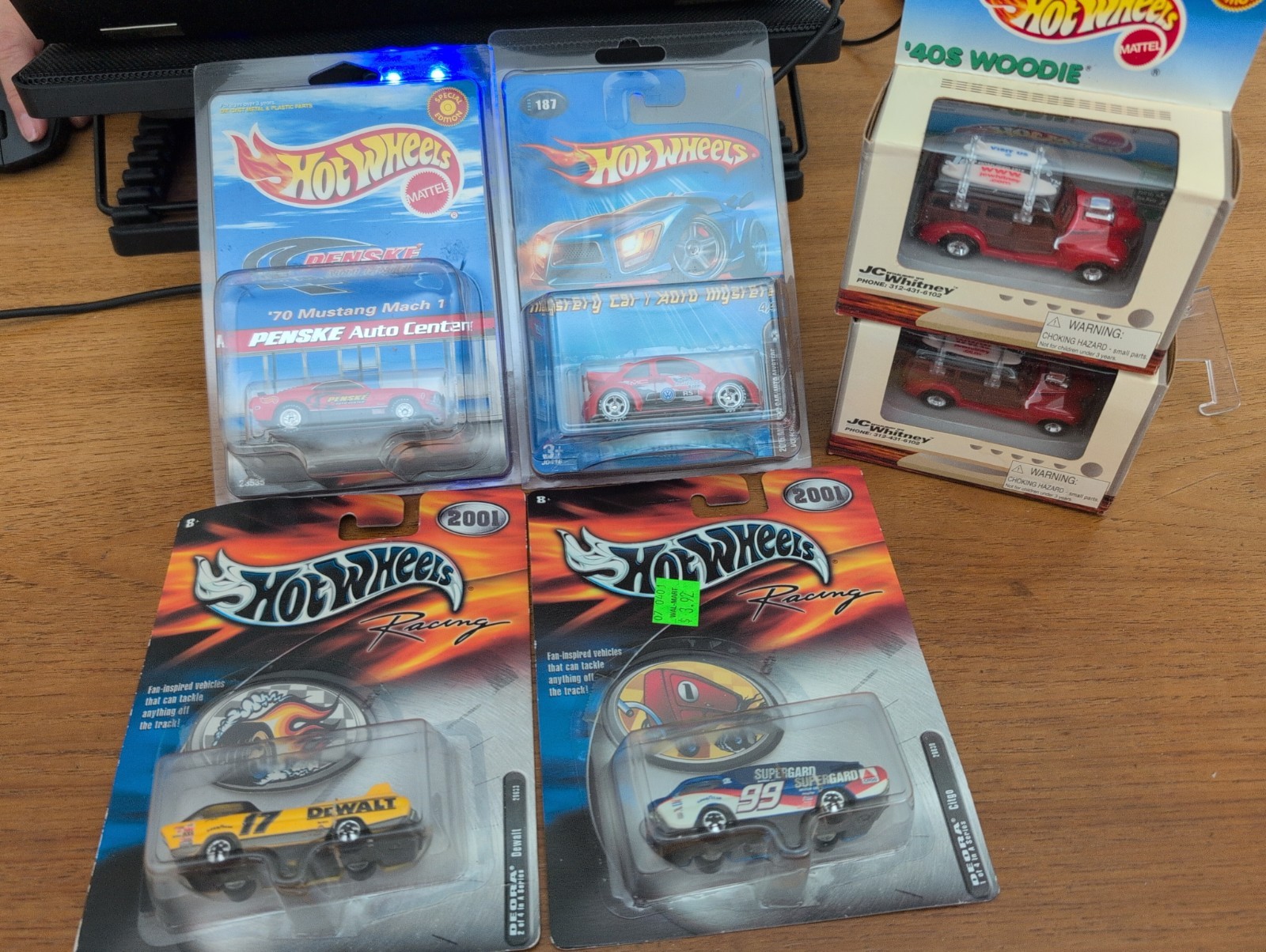 Hot Wheels Lot Of 6 (2) JC Whitney’s 40’s WOODIES. (2) DEORA’s (2) MUST SEE!