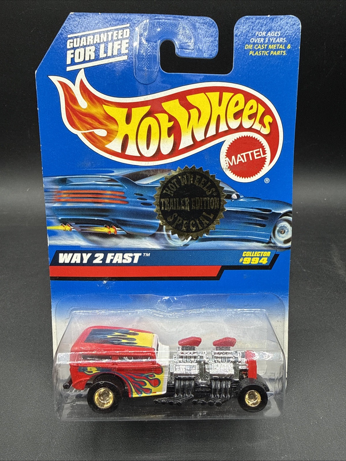 🚀1997 Hot Wheels RED WAY 2 FAST Collectors 994 TRAILER EDITION SPECIAL many mor