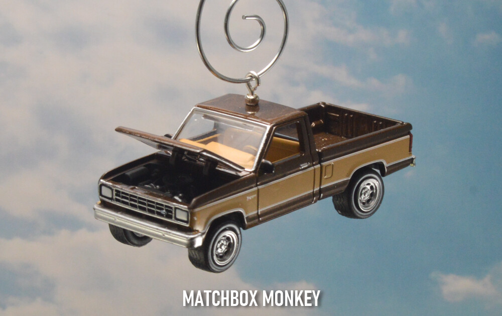 1984 Ford Ranger XL Pickup Truck Custom Christmas Tree Ornament 4X4 RARE Adorno