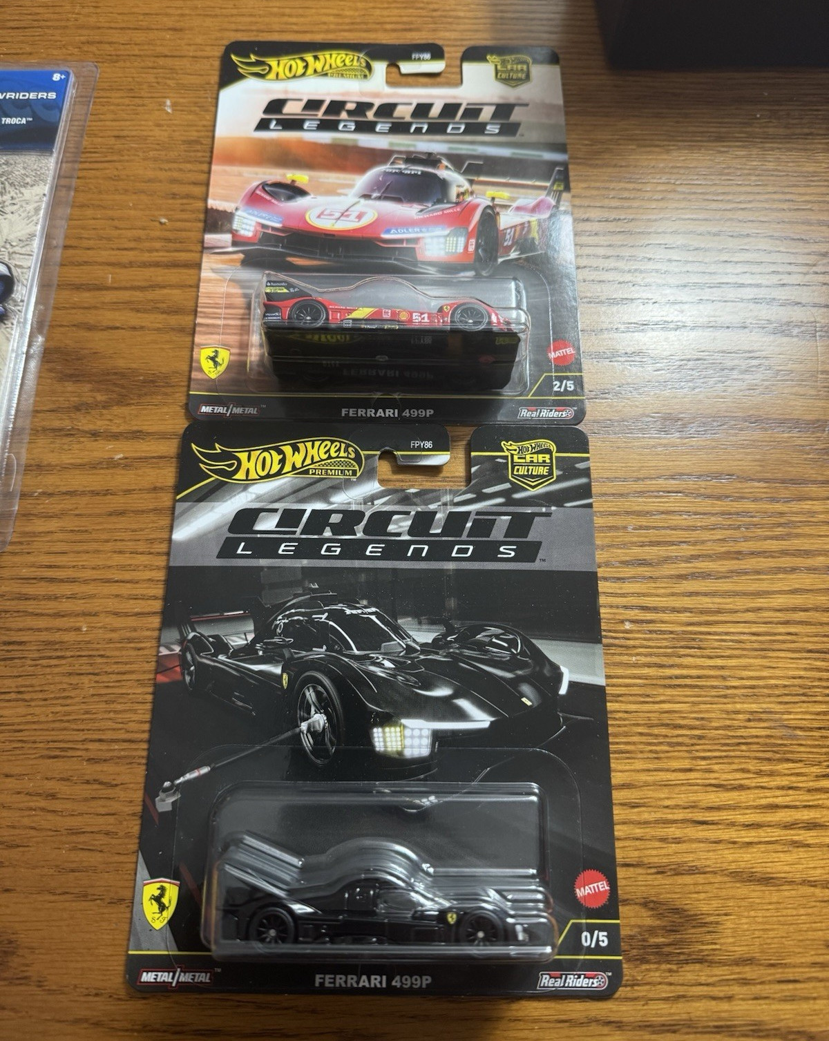 Hot Wheels Circuit Legends Ferrari 499P 0/5 CHASE/NON CHASE 1:64 mint.