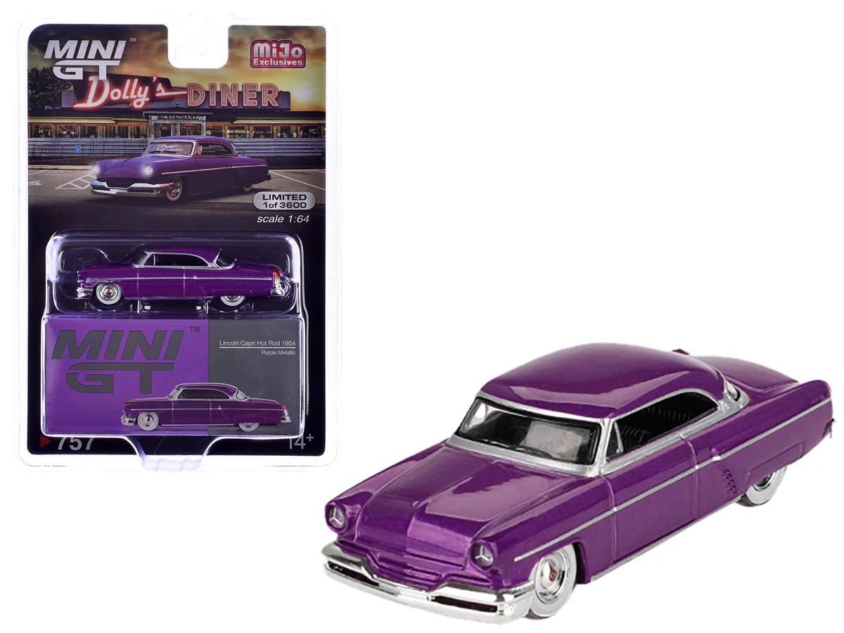 1954 Lincoln Capri Hot Rod Purple Metallic Limited Edition to 3600 pieces World