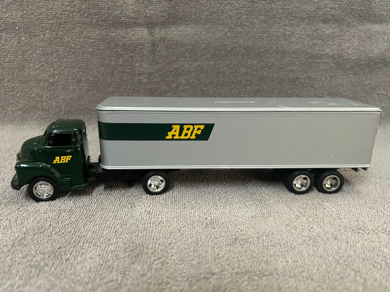 ABF Spec-Cast 1:64 Scale Chevorlet Tractor Cab-Dual Axle Trailer Diecast Bank