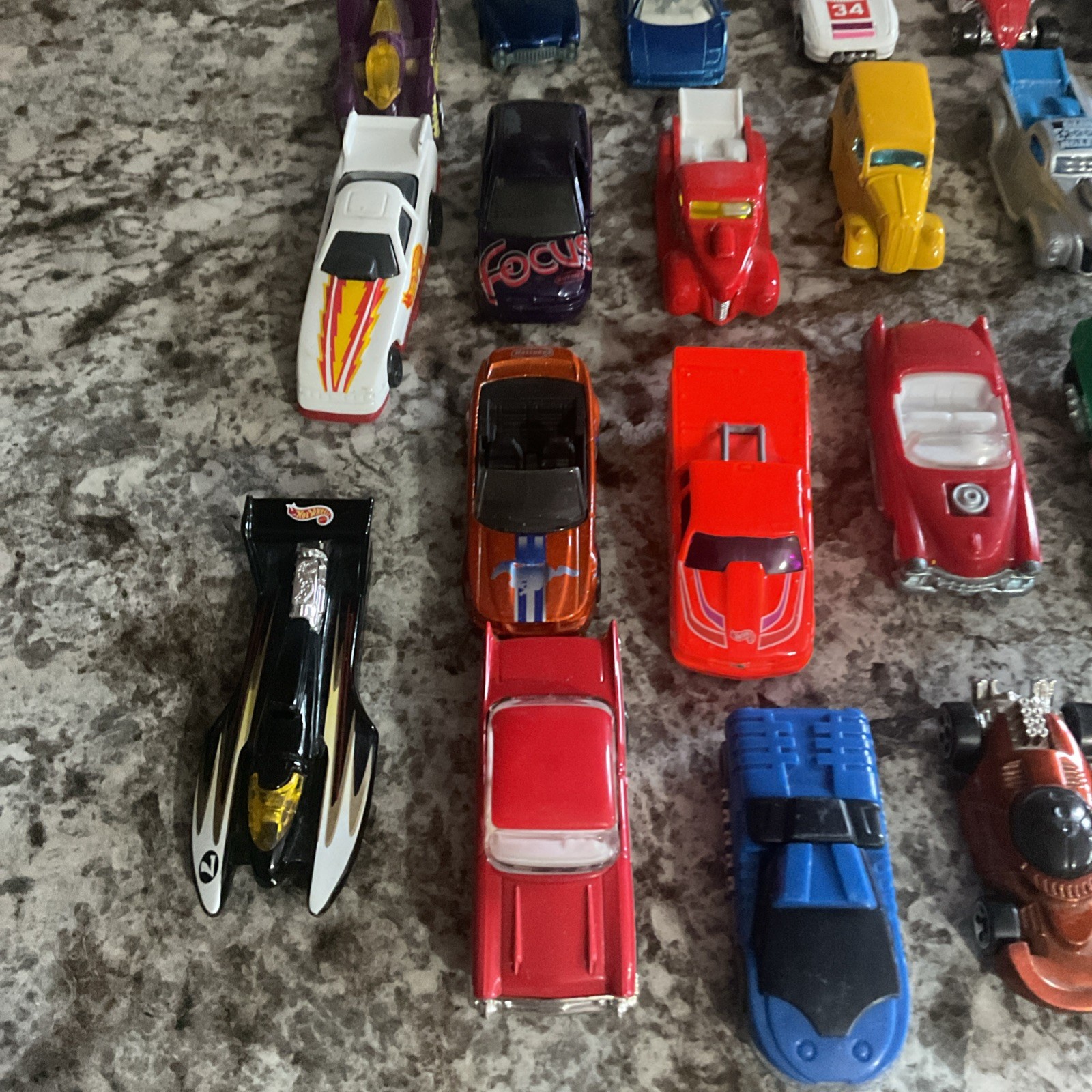 Hot Wheels, Matchbox, McDonald’s Car Lot Of 43 Cars Mostly Hot Wheels